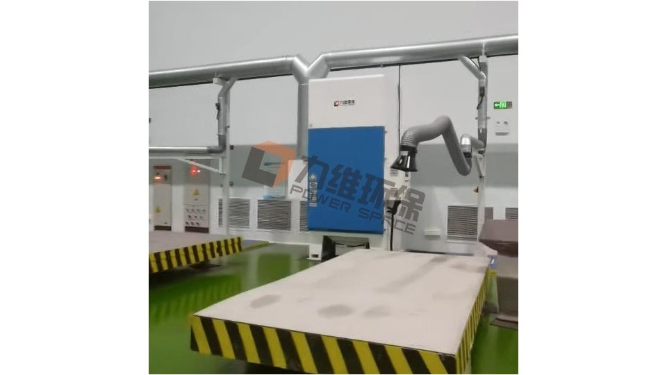 力维环保丨甘肃某能源装备企业采购的“一体式烟尘净化器”安装完成