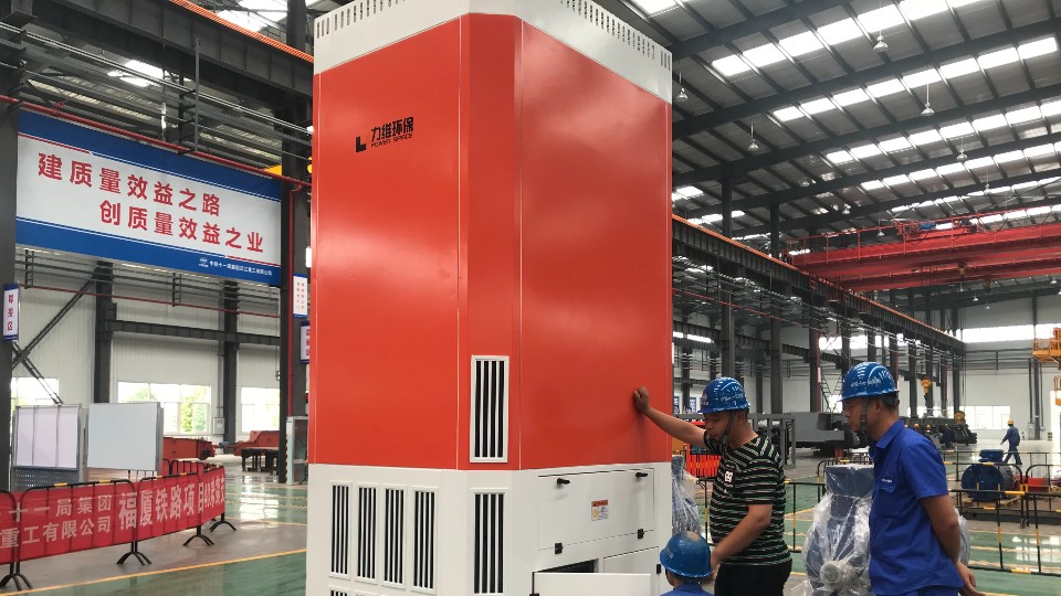 力维环保|湖北某企业选购的“自循环焊烟净化系统”安装完成